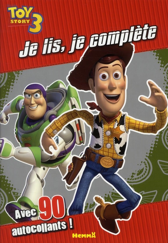 Je lis, je complete - toy story 3