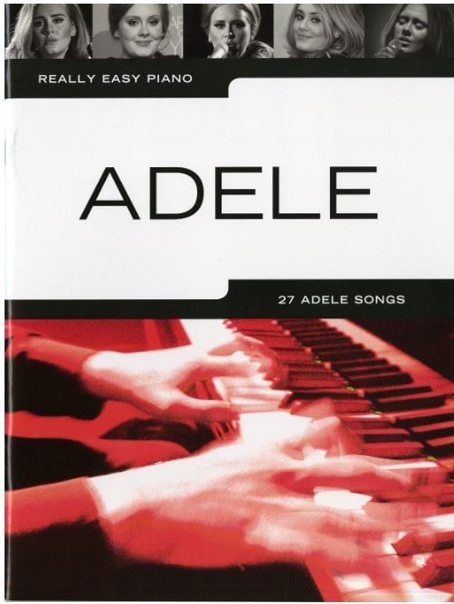 Really easy piano: adele (updated edition) piano