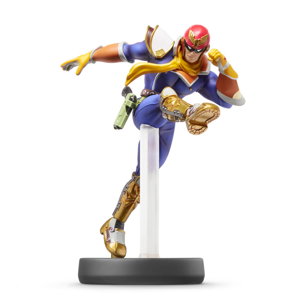 Figurine Amiibo N°18 Super Smash Bros Captain Falcon - vue 3
