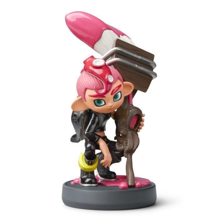 Figurine Amiibo Nintendo Amiibo Splatoon Fille + Garcon + Poulpe - vue 3
