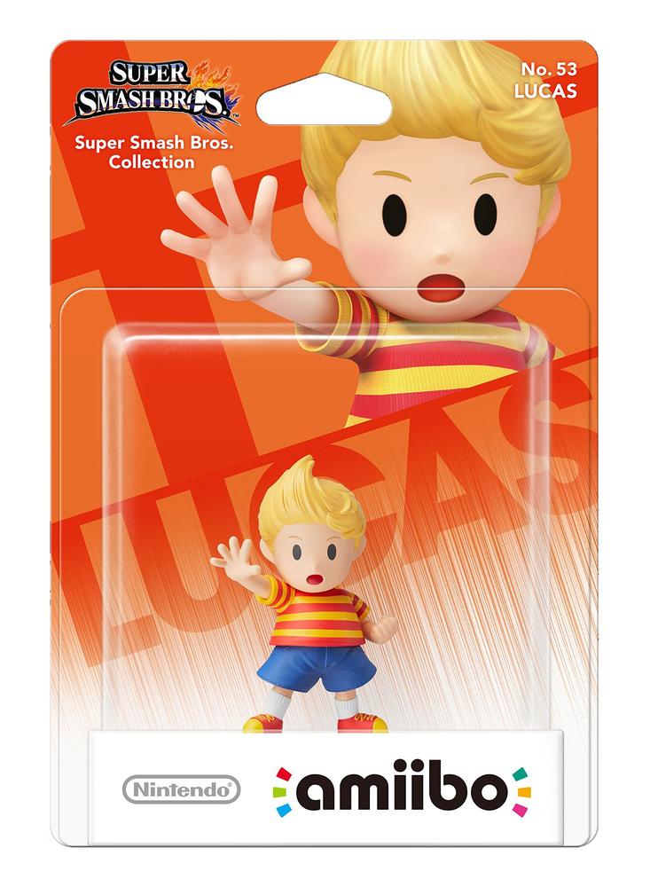 Figurine Amiibo Lucas N°53 • Collection Super Smash Bros. - vue 4