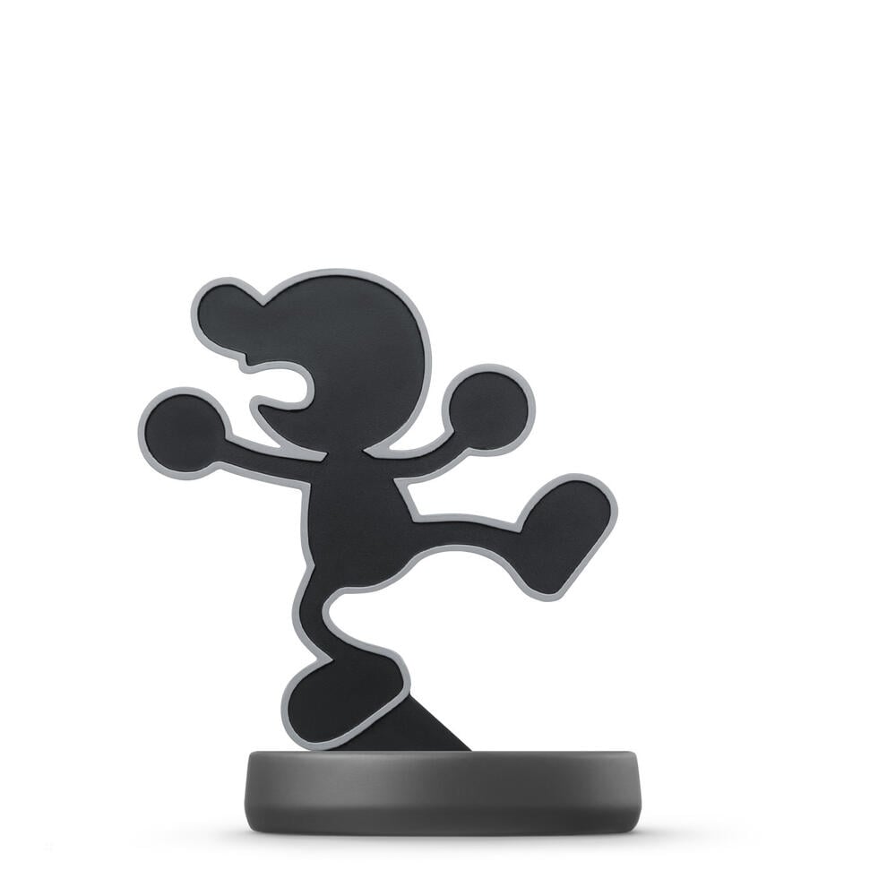 Figurine Amiibo Mr. Game & Watch N°45 • Collection Super Smash Bros. - vue 3