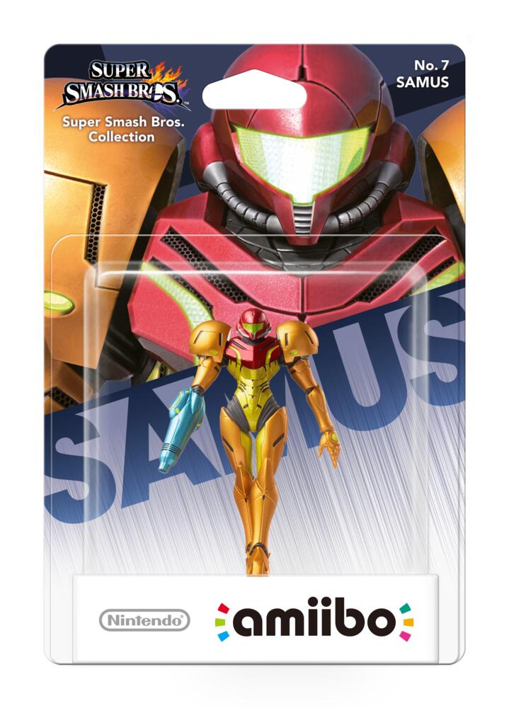 Figurine Amiibo Super Smash Bros Samus Nintendo La Figurine - vue 3