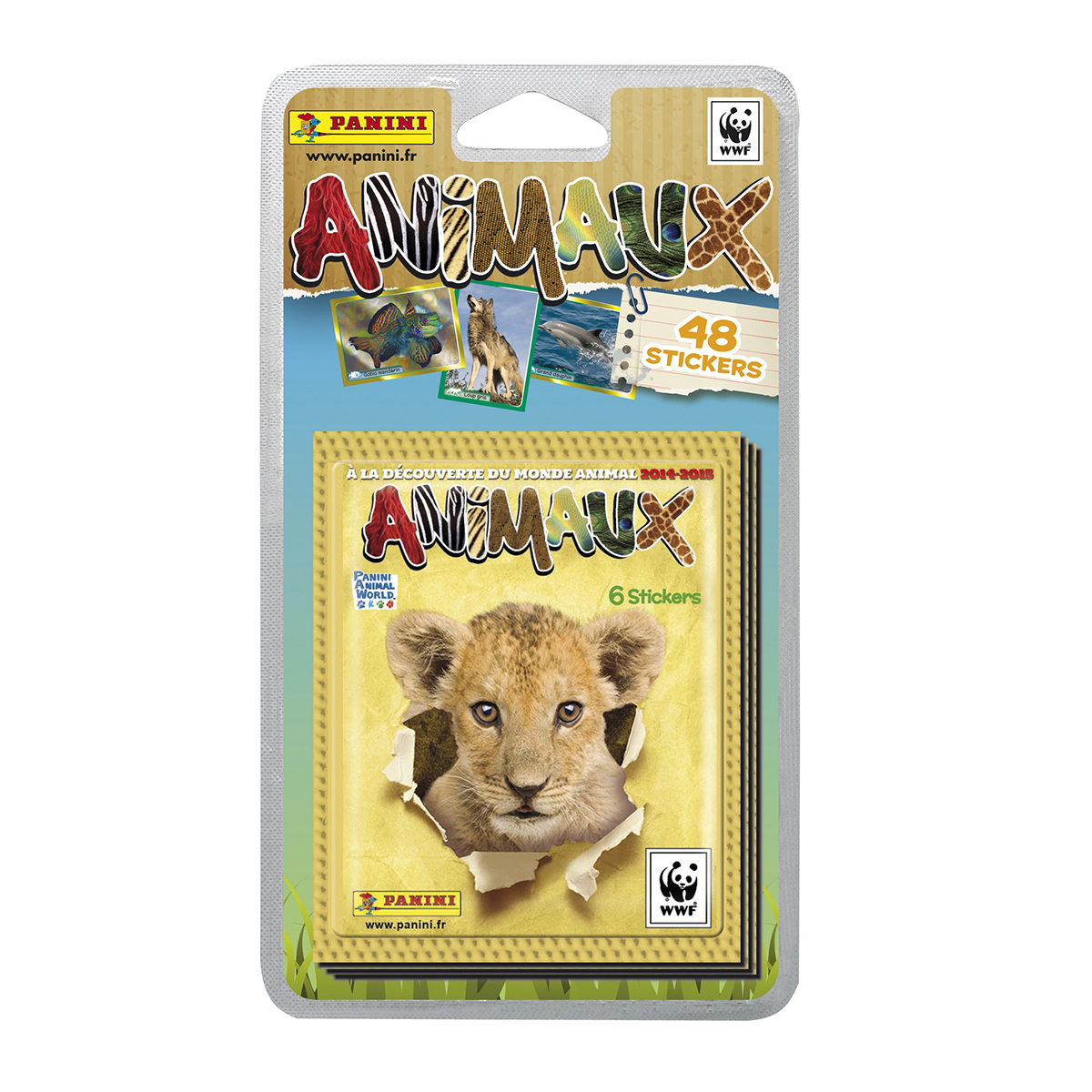 Animaux 2014-2015 - 48 stickers - Panini