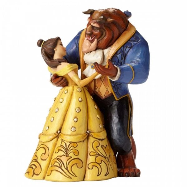 Figurine Enesco Disney Traditions - La Belle et le Bête - Moonlight Waltz