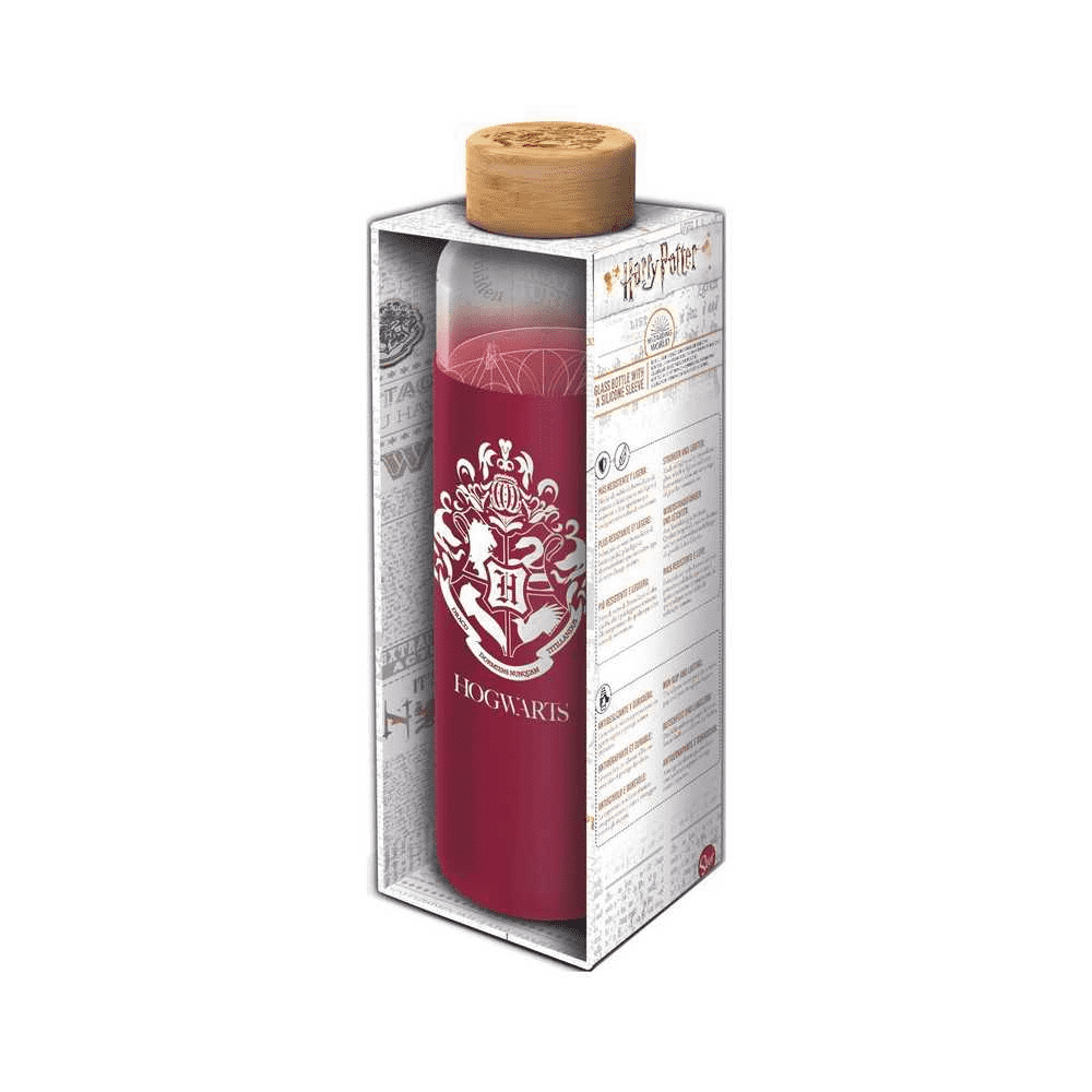 Bouteille en verre et silicone Harry Potter - 585ml