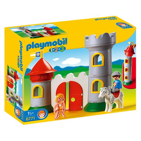 Château prince et princesse - Playmobil 1.2.3 - 6771