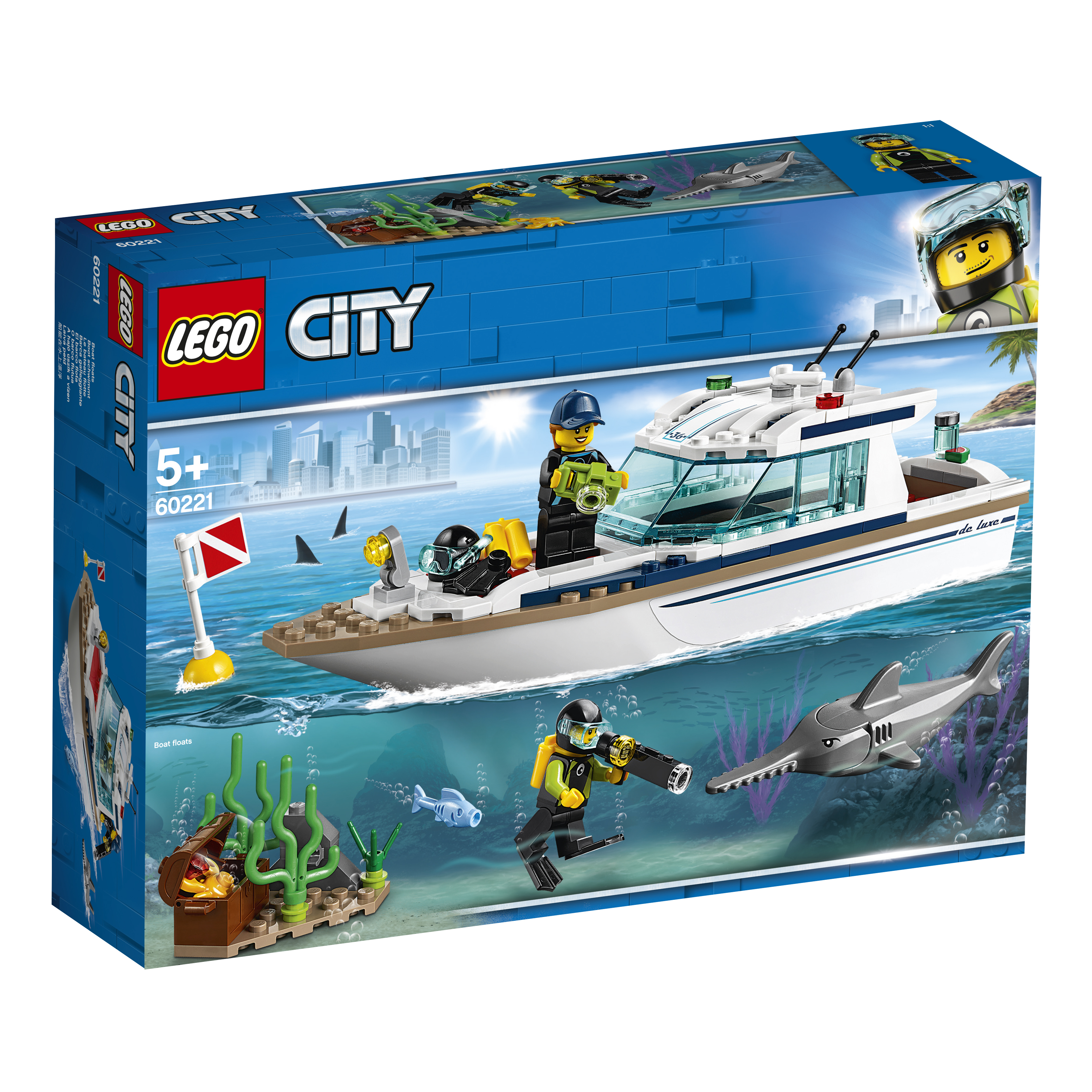 Le yacht de plongée - LEGO® City - 5 ans221