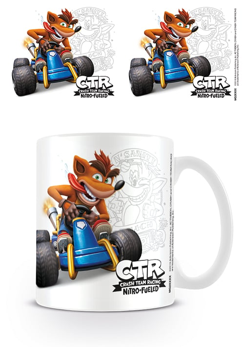 Mug Crash team racing - Bandicoot
