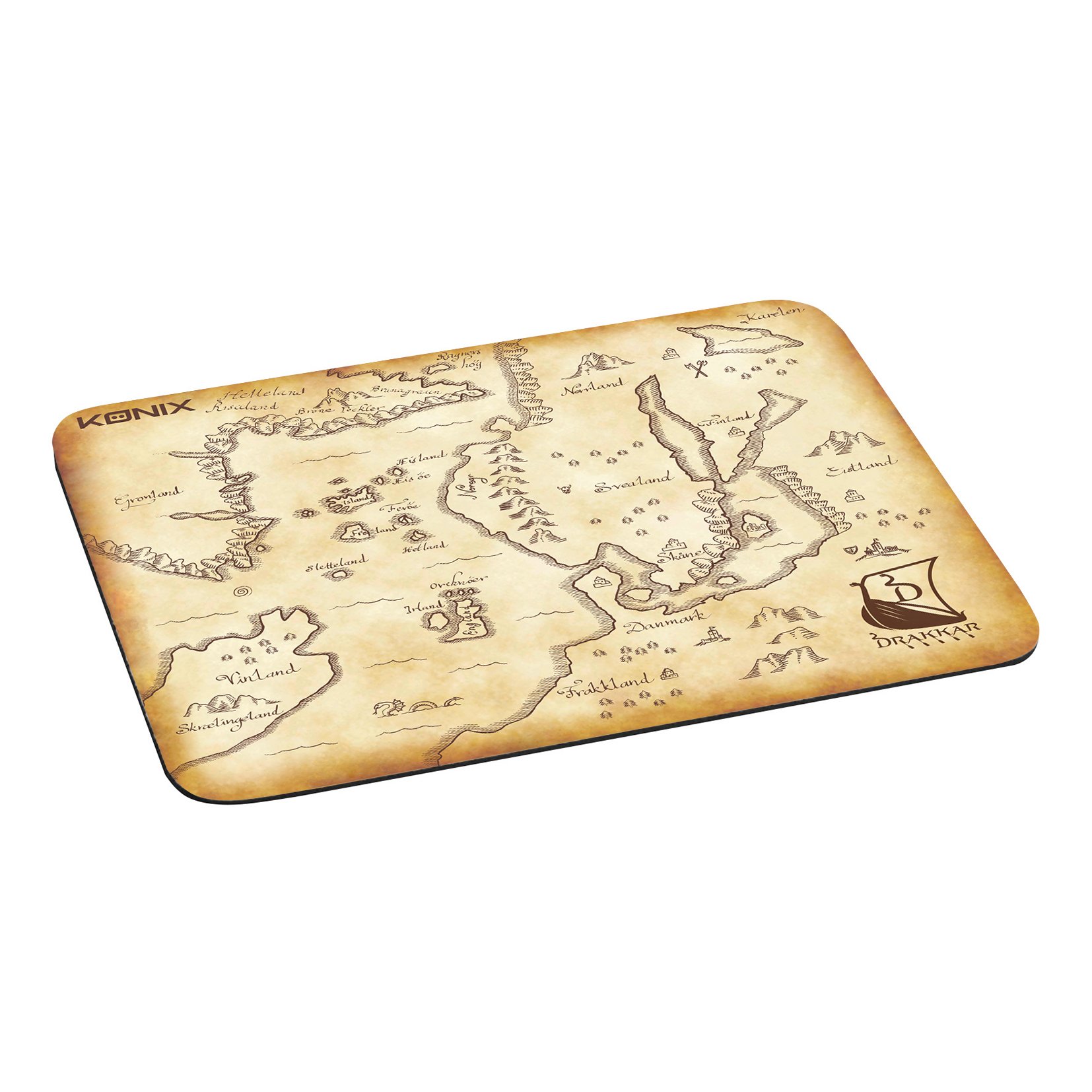 Tapis de souris Gaming Drakkar Nørrland