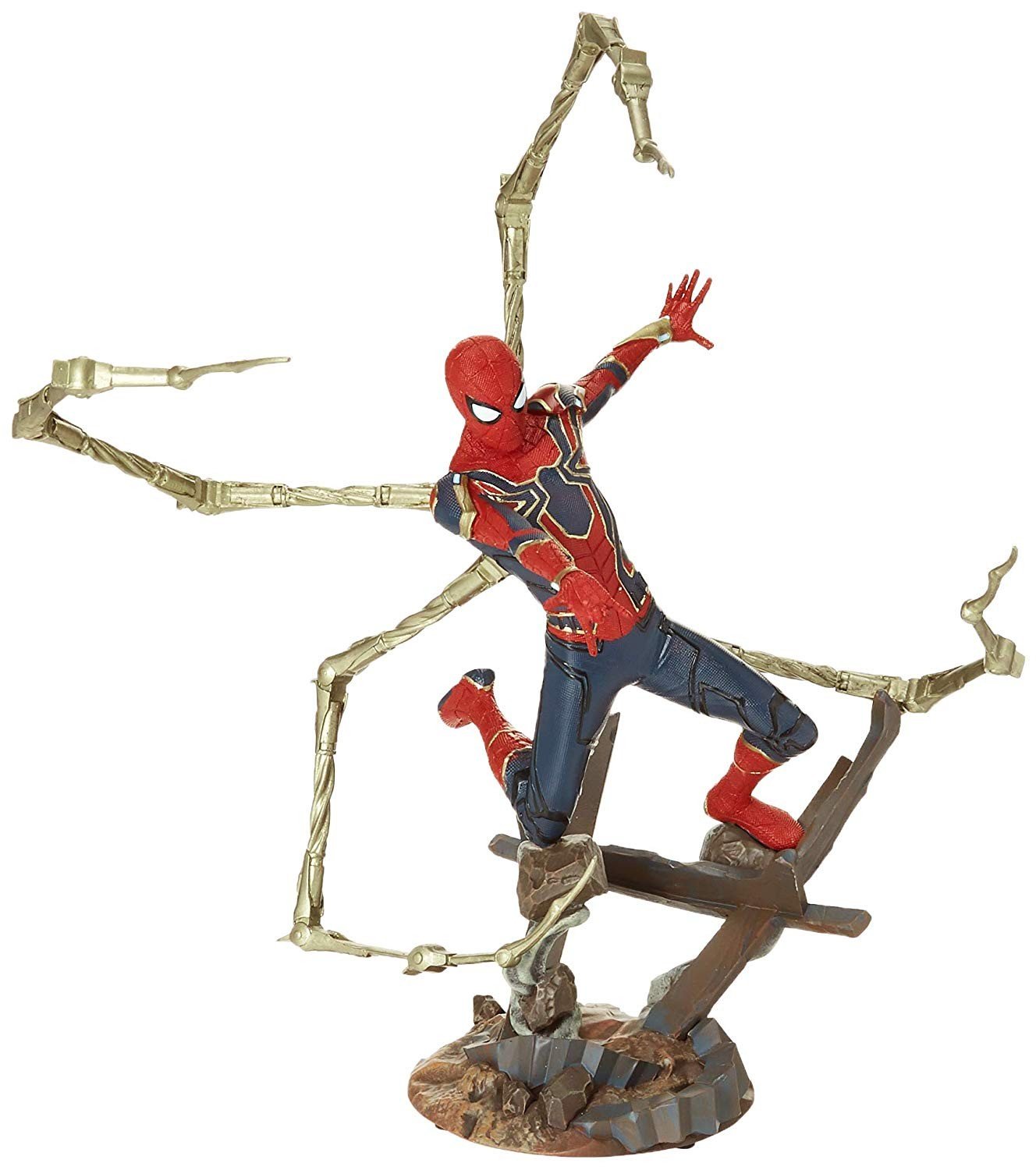 Figurine statuette spider-man iron