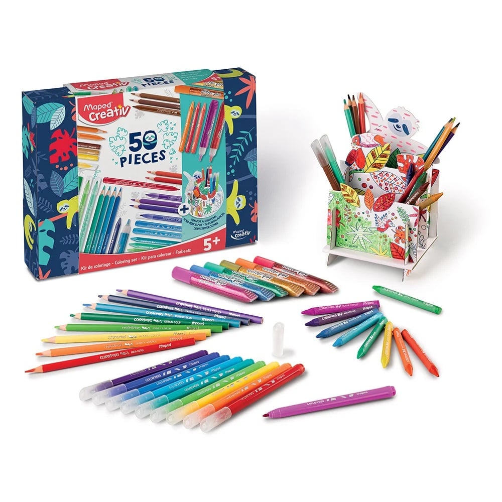 Kit coloriage 50 pièces - Maped