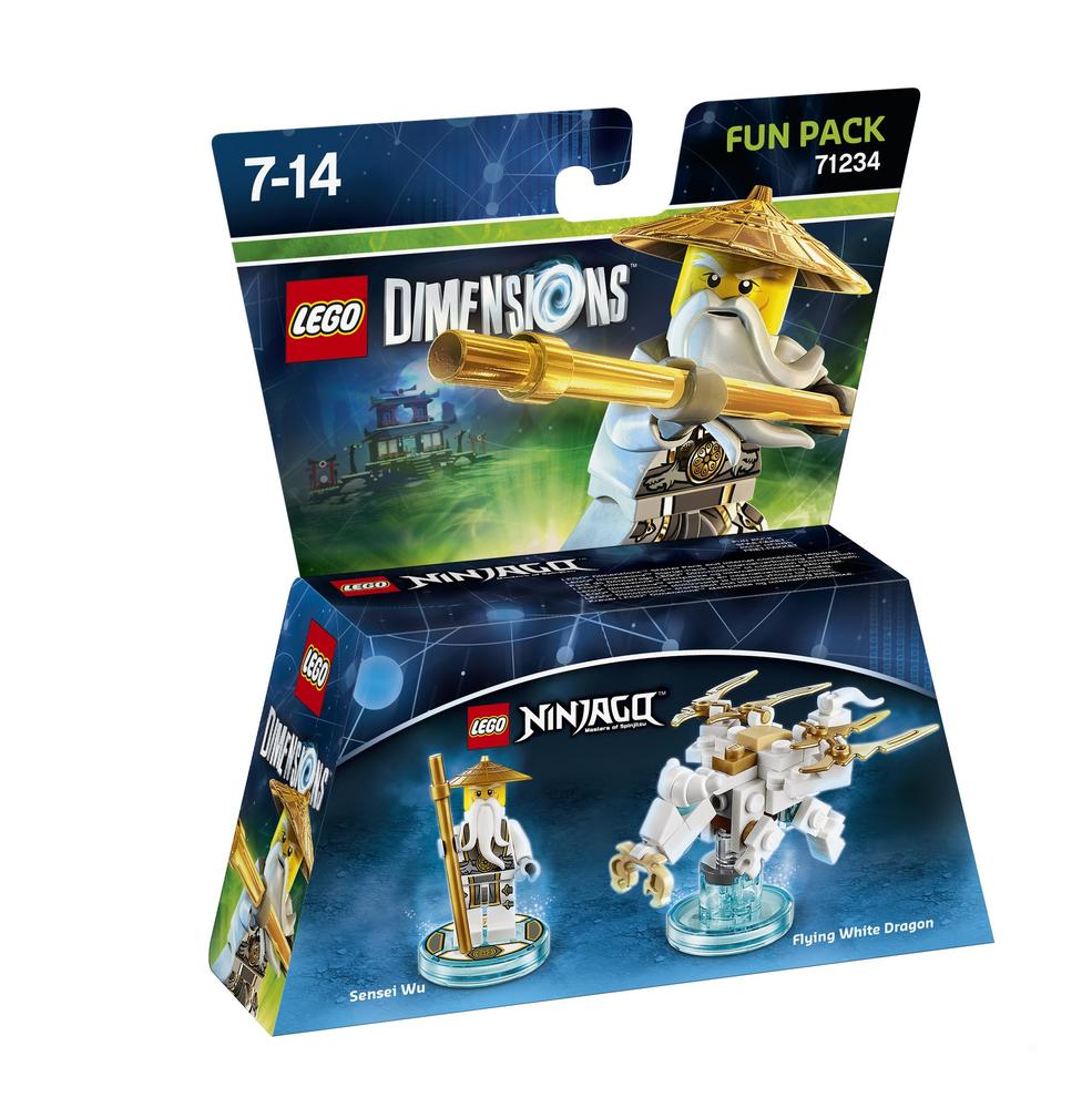 Figurine LEGO Dimensions Sensei Wu LEGO Ninjago - vue 2