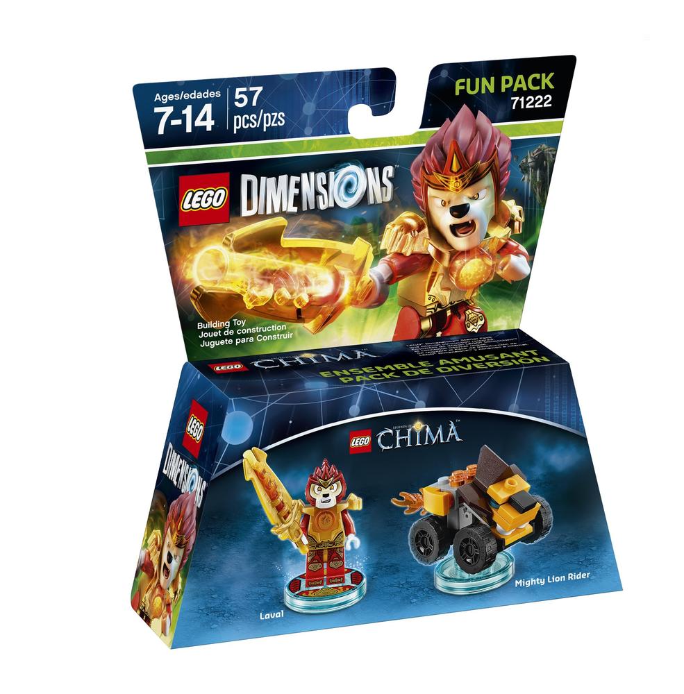 LEGO Dimensions - Pack Héros Laval (LEGO Chima)