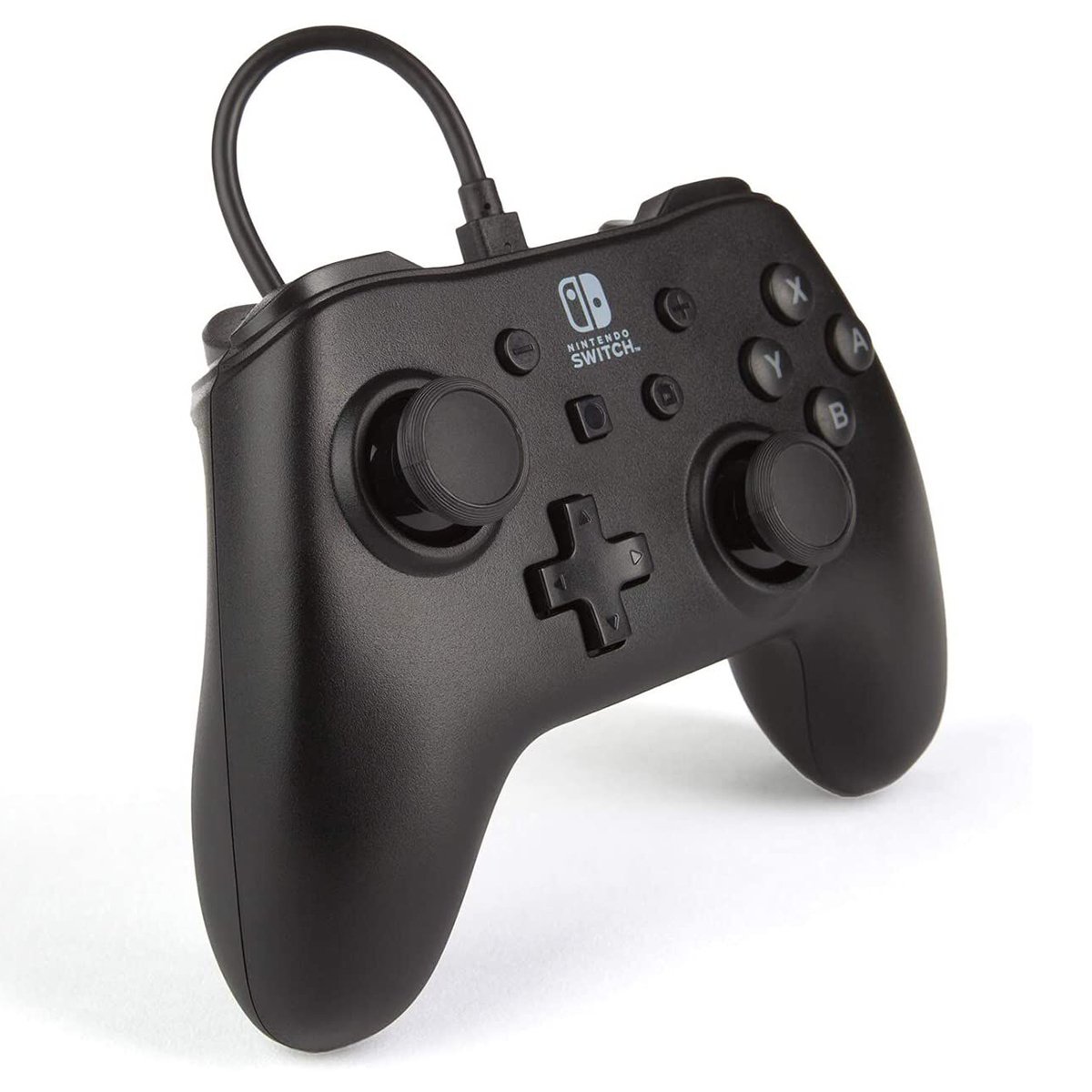 Manette filaire pour Nintendo Switch - Noir mat