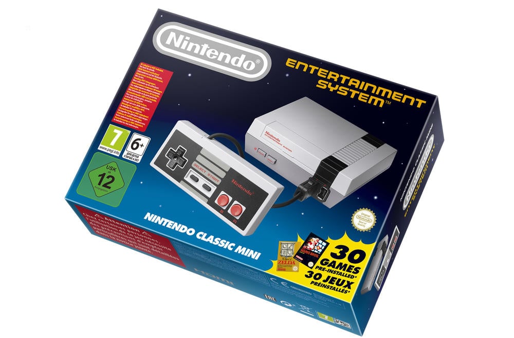 Console Nintendo classic Mini NES