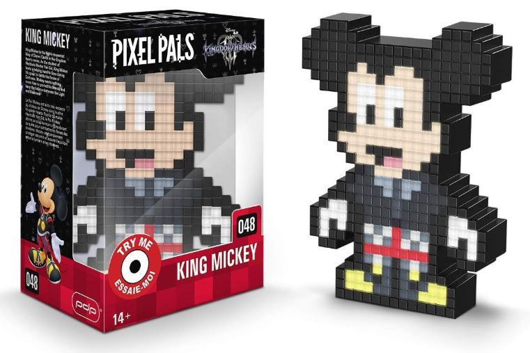 Pixel Pals - Figurine King Mickey - Kingdom Hearts