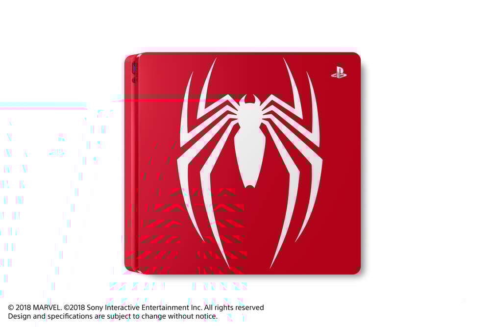 PS4 1To rouge édition limitée Spiderman + jeu