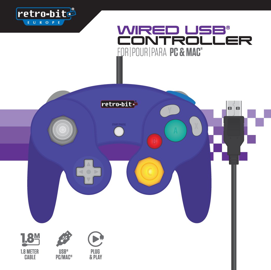 Manette Retro-Bit Gamecube USB