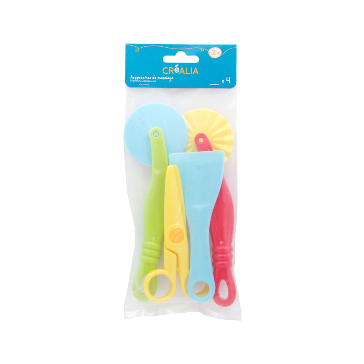 Set d'accessoires de modelage Créalia - 4 pièces