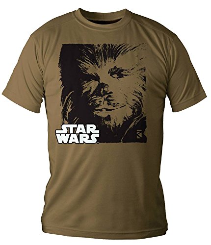 T-shirt marron chewbacca