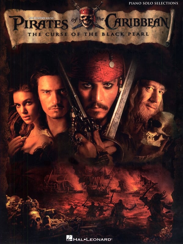 Klaus badelt  : pirates of the caribbean -  the curse of the black pearl -  piano solo songbook