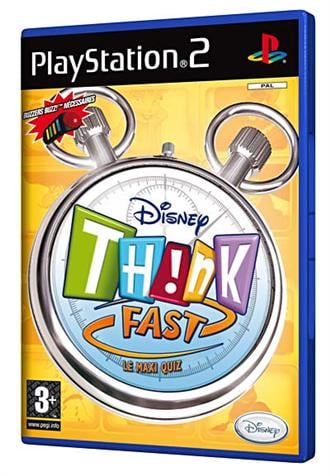 DISNEY CLASSIQUES Think Fast Maxi Quiz Jeu PS2 - vue 2
