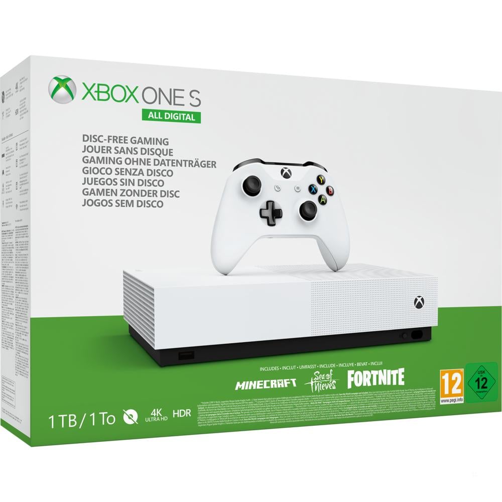Xbox One All Digital Edition + Minecraft Sea Of Thieves Et Forza Horizon 3 - vue 2